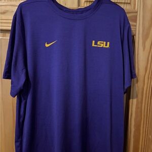 Mens Nike Drifit LSU Tigers Shirt NWOT size XL